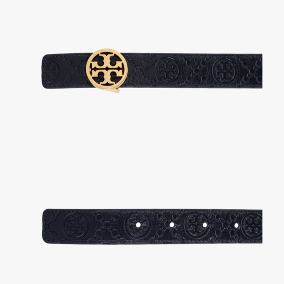 TORY BURCH  Midnight BELT WITH LOGO main image 5